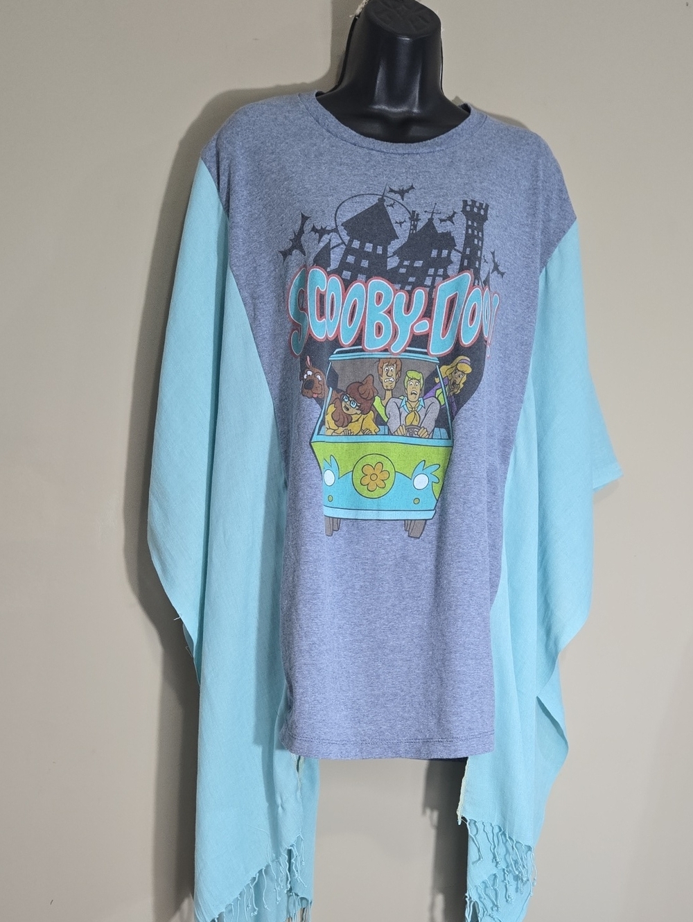 Upcycled Scooby Doo t-shirt